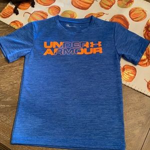Boys Under Armour shirt.